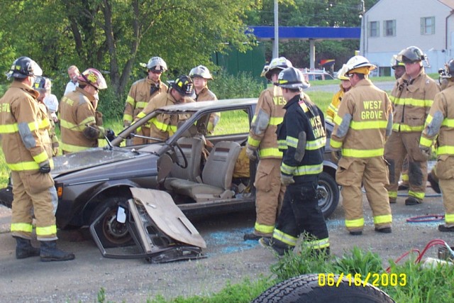 Rescue tools training evolution, Station 12